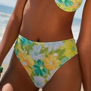 NEW Faithfull The Brand Chania Francis Floral Bikini Bottom